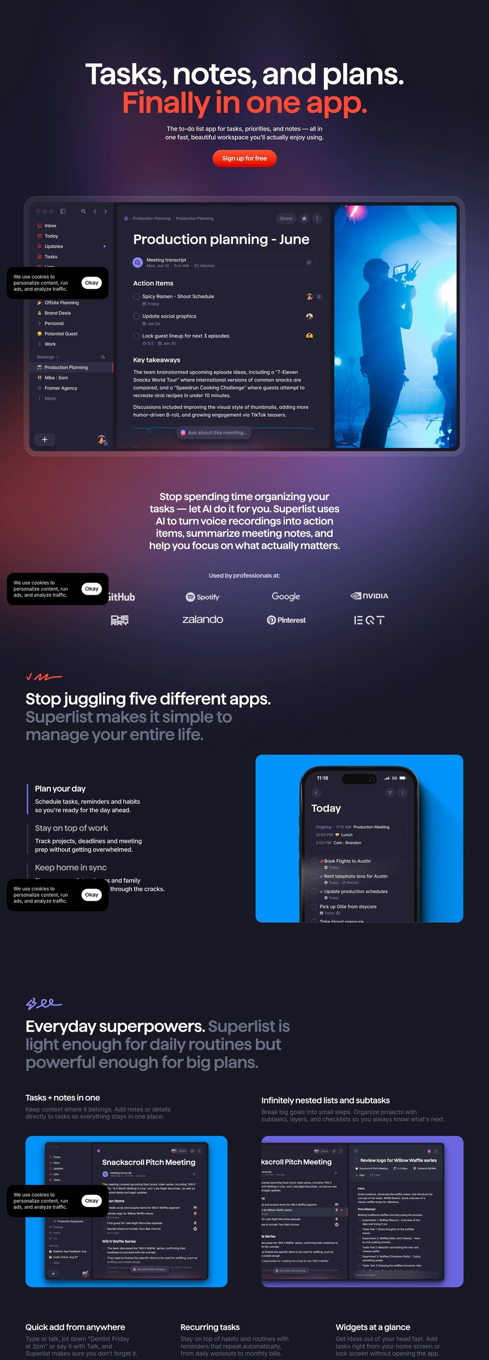 Superlist full page (part 1)