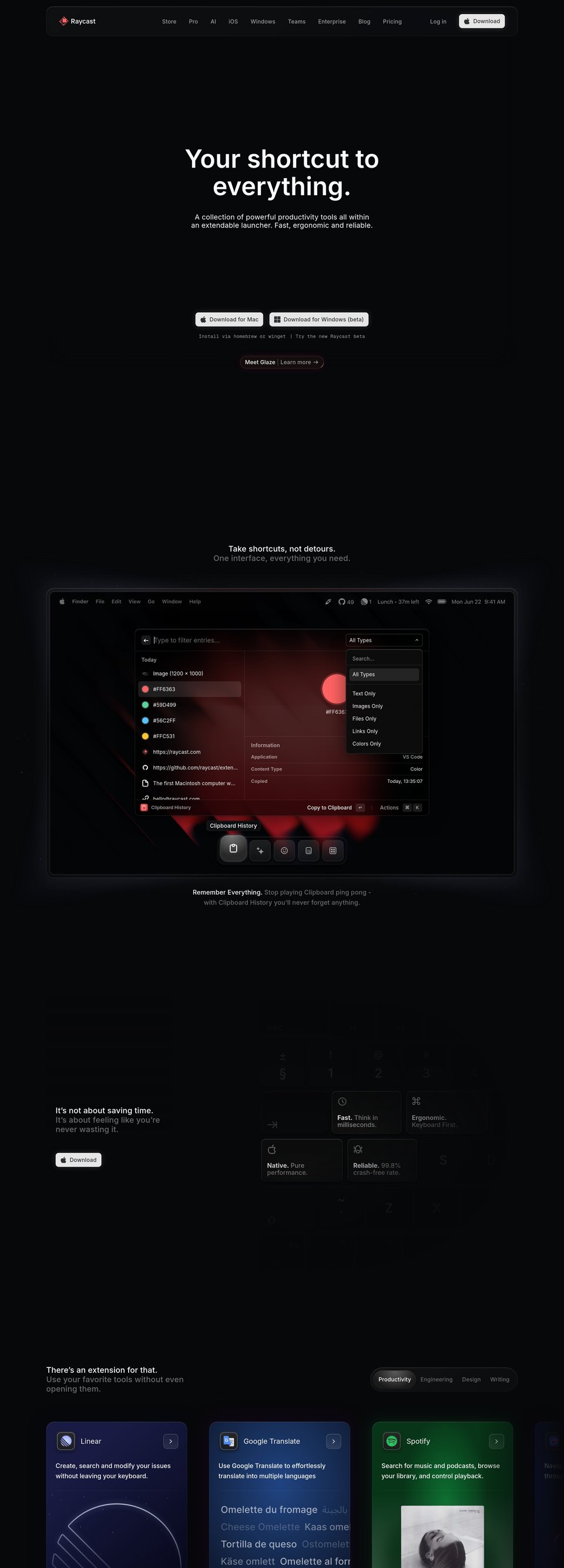 Raycast full page (part 1)