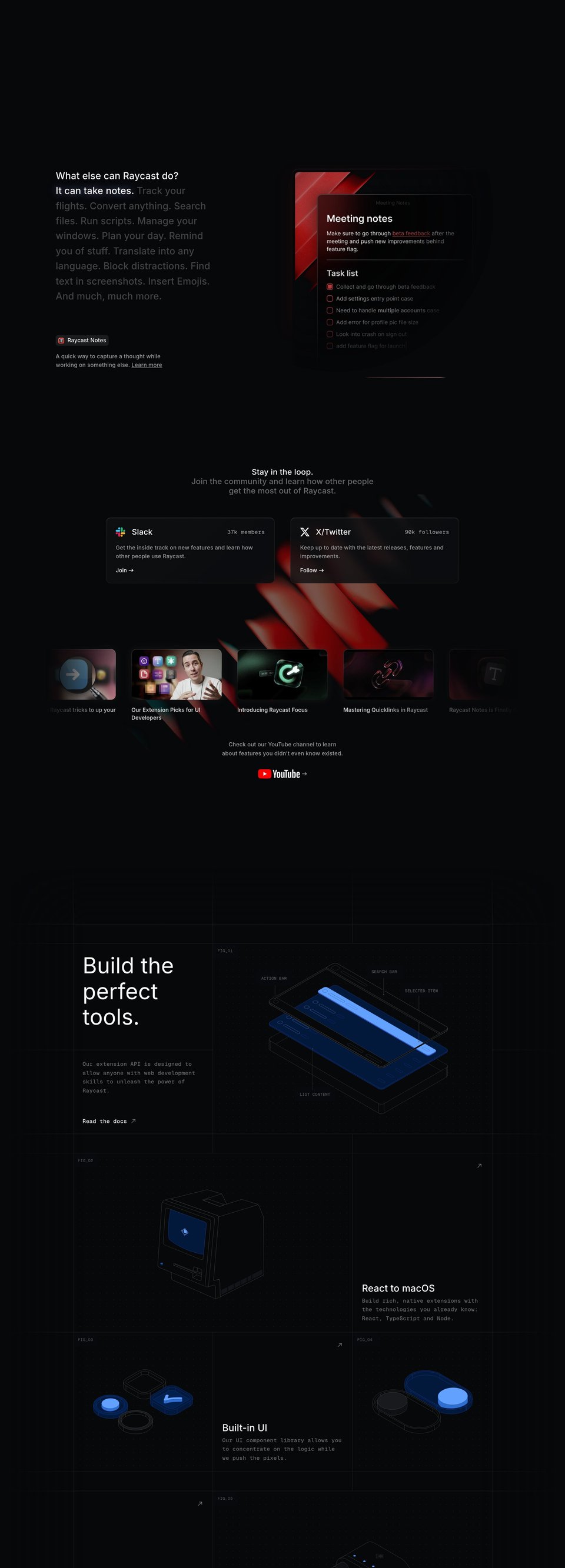 Raycast full page (part 3)