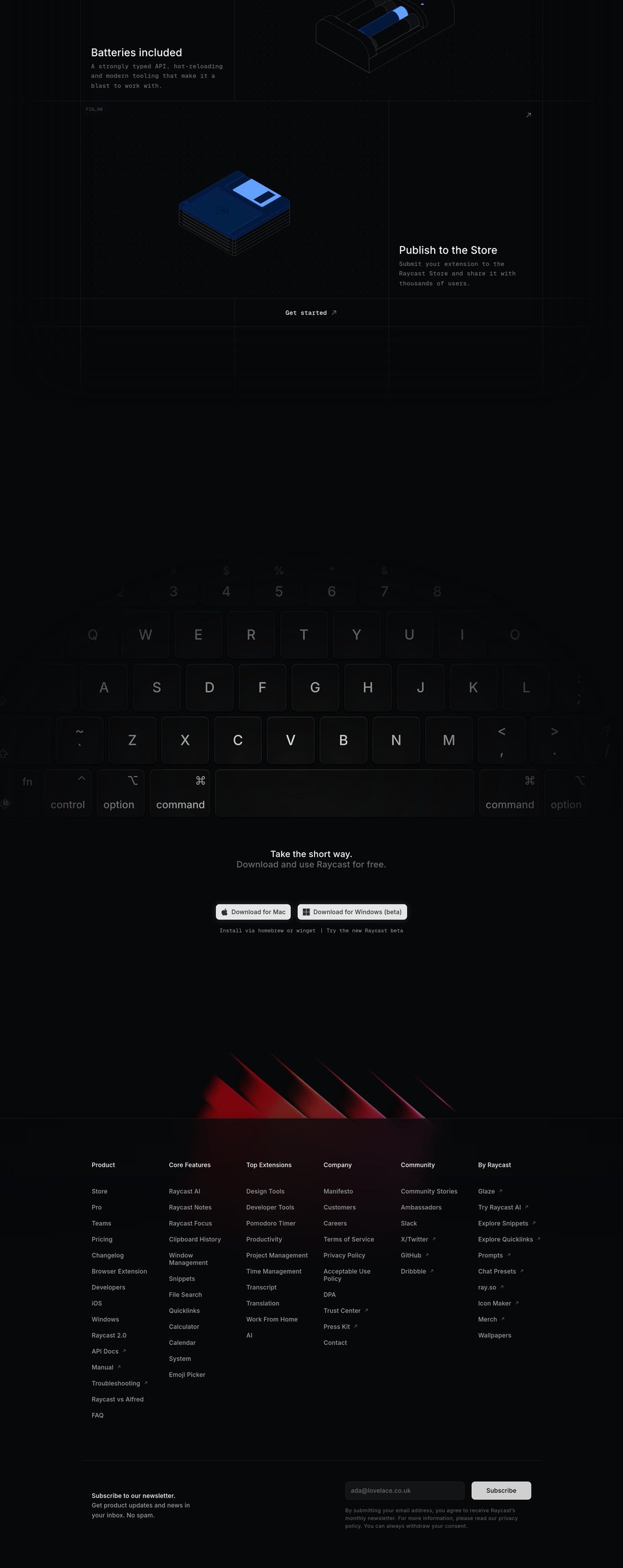 Raycast full page (part 4)