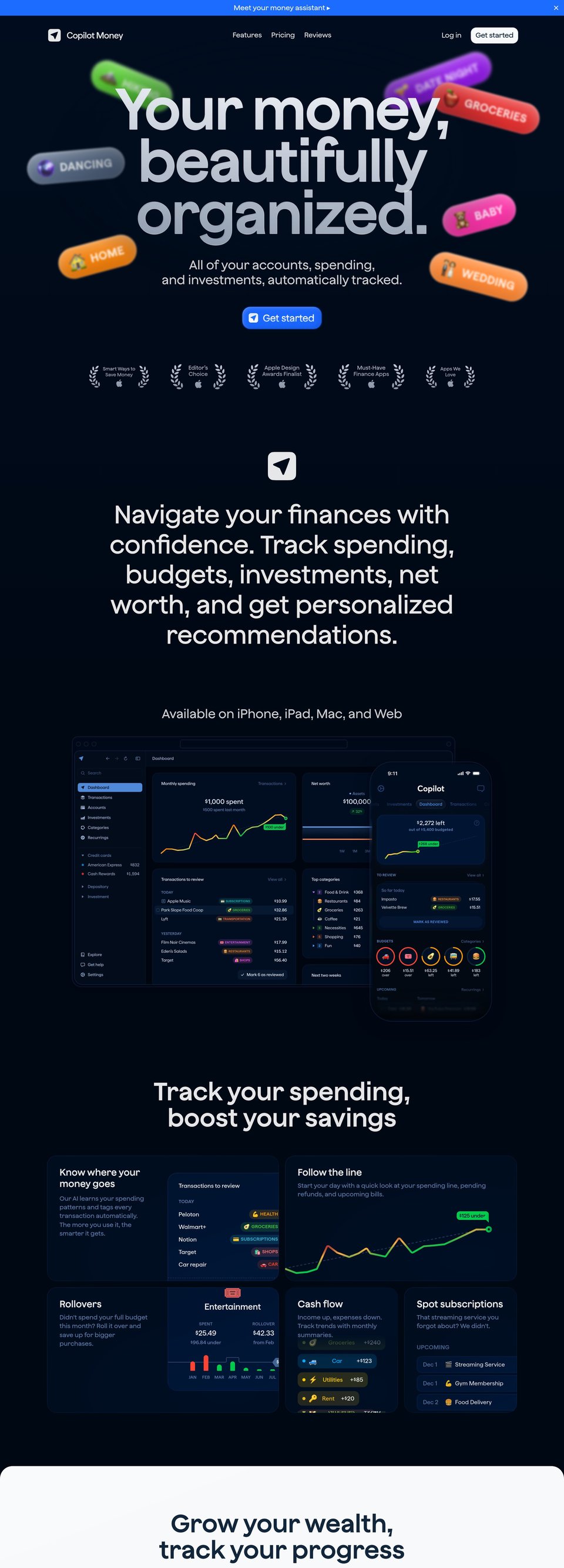 Copilot Money full page (part 1)