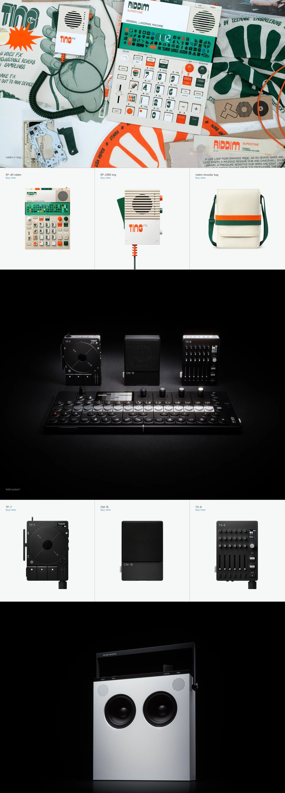 teenage engineering full page (part 3)