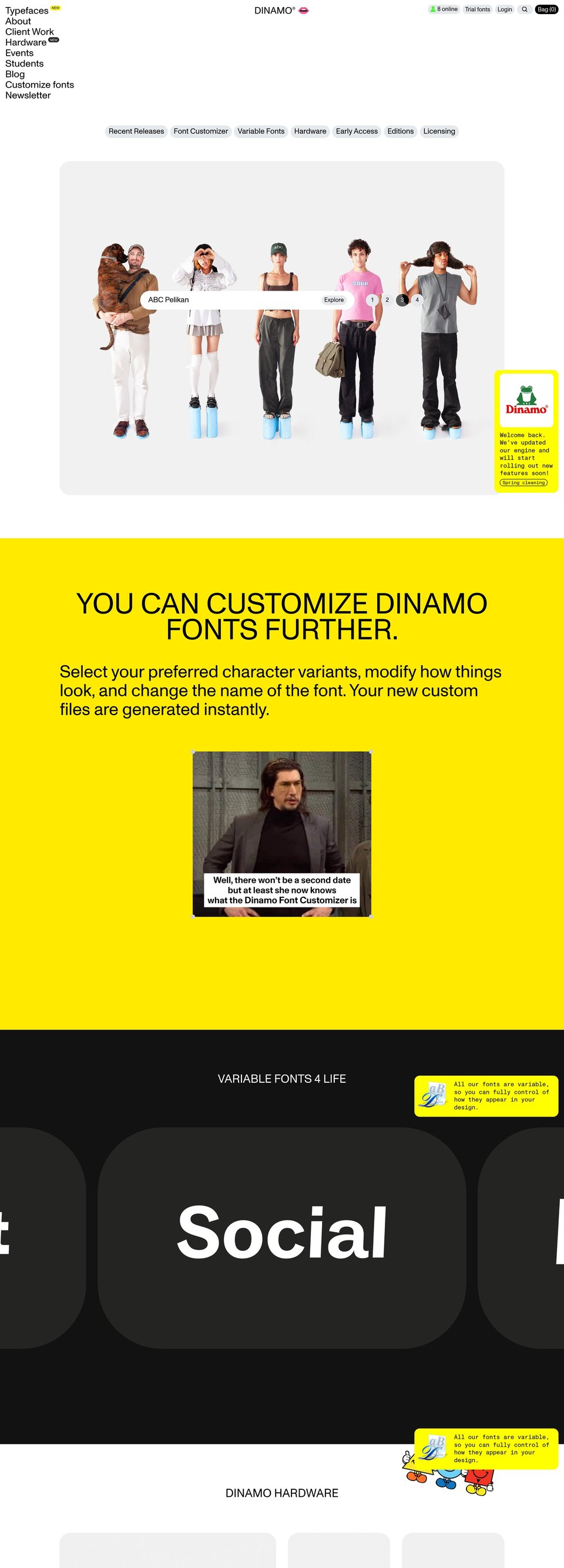 Dinamo Typefaces desktop