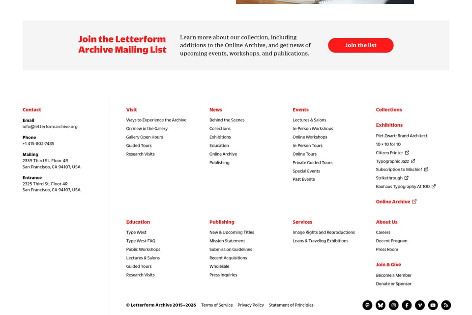 Letterform Archive full page (part 2)