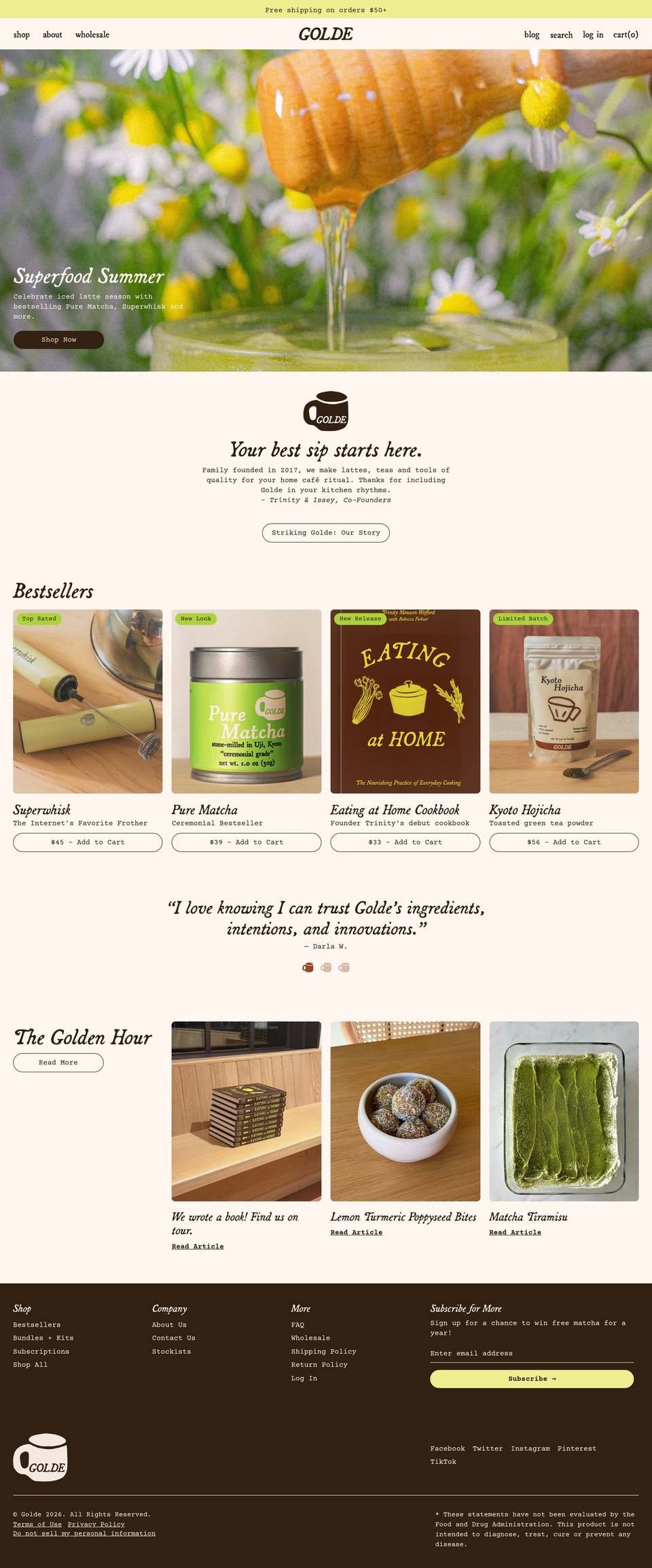 GOLDE full page (part 1)