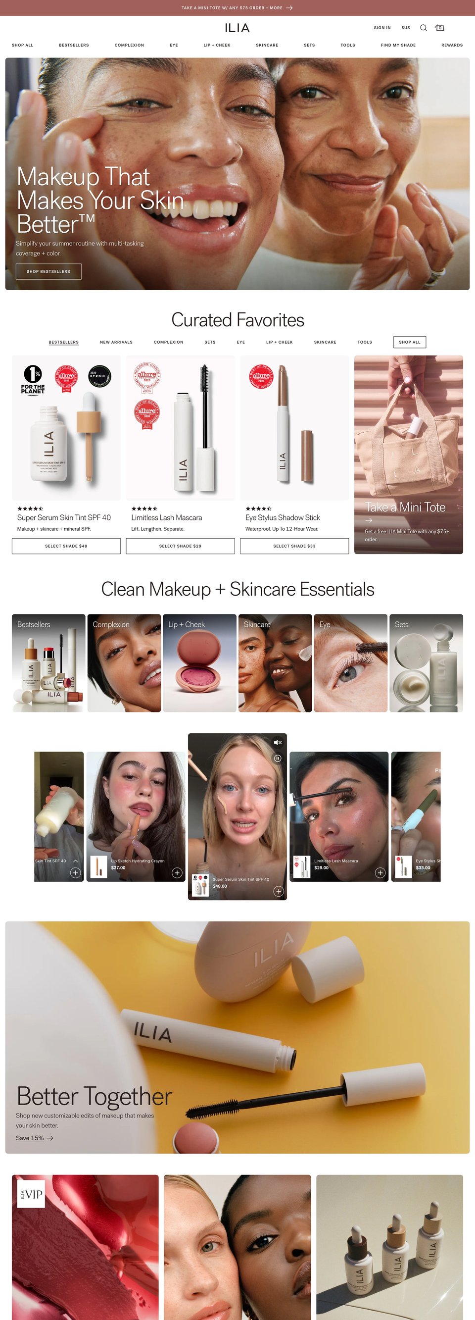 ILIA Beauty desktop