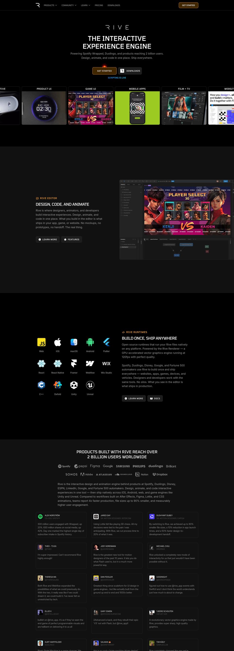 Rive full page (part 1)