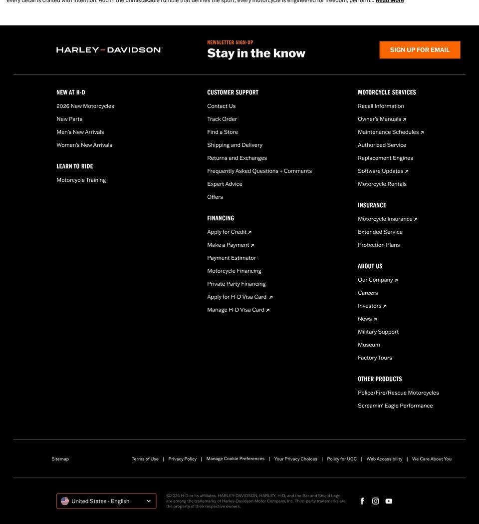 Harley-Davidson full page (part 2)