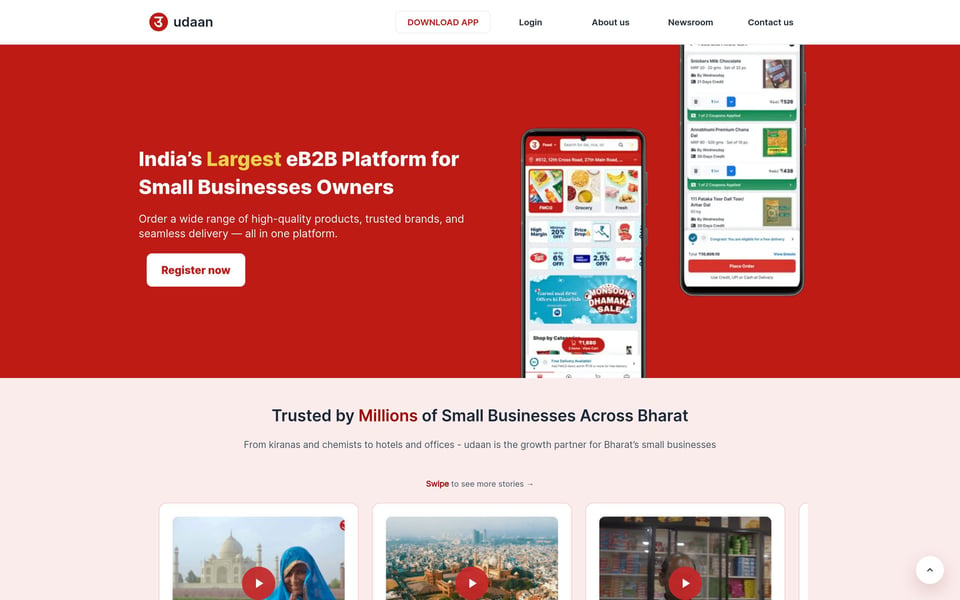 udaan.com full page (part 1)