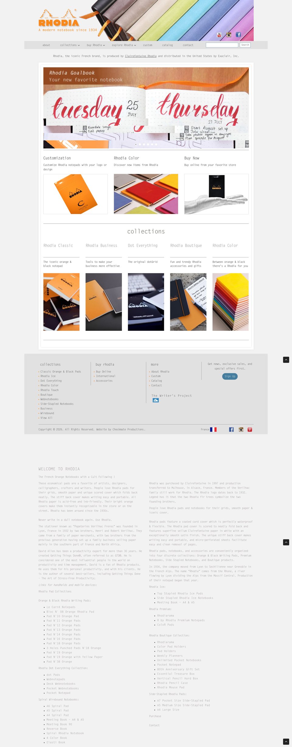 Rhodia Notebooks & Writing Pads desktop