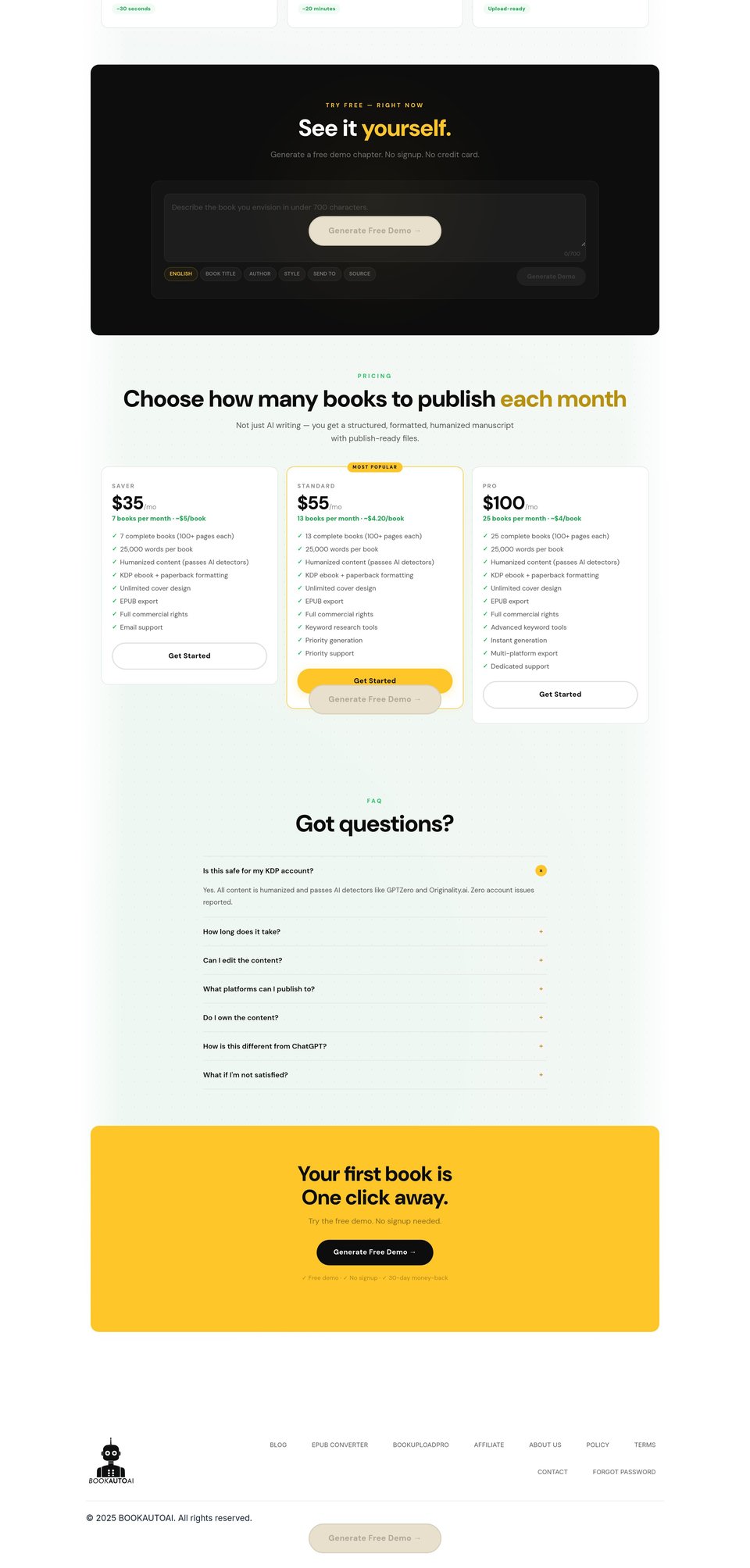 BookAutoAI full page (part 2)