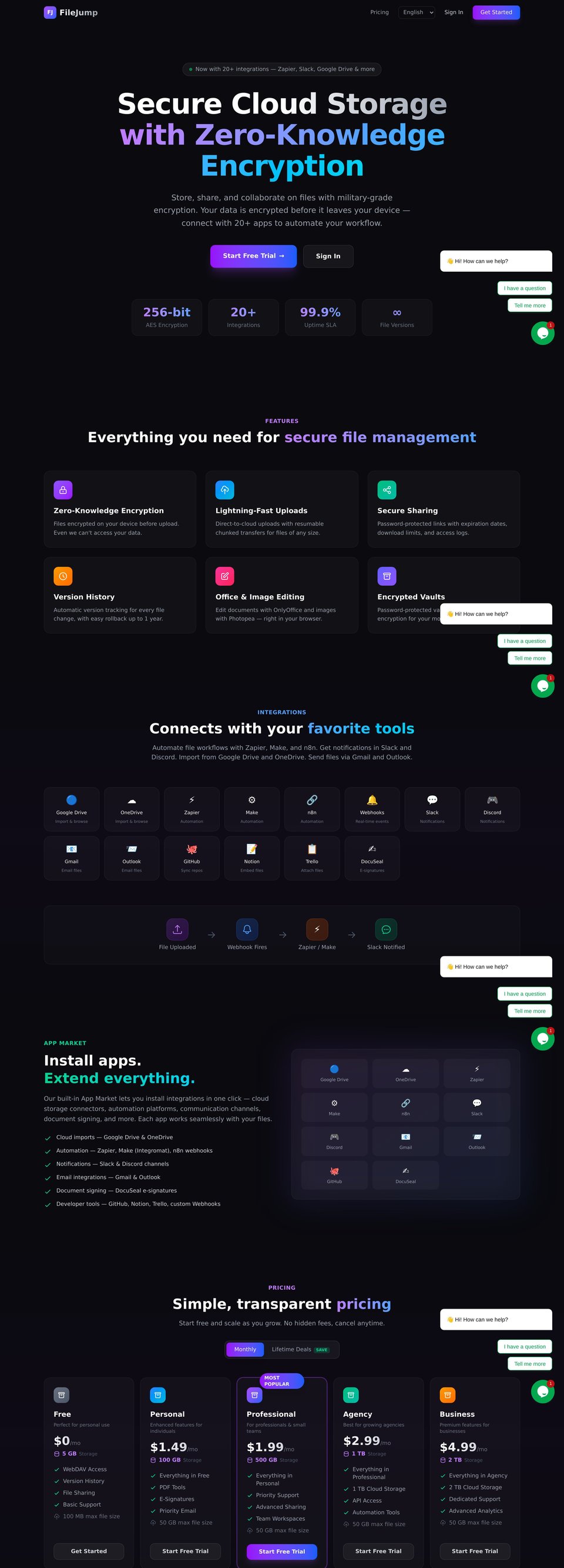 FileJump full page (part 1)