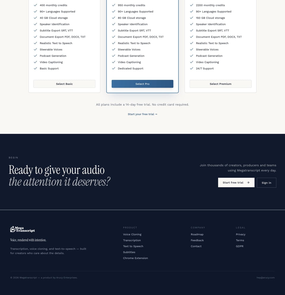 MegaTranscript full page (part 3)