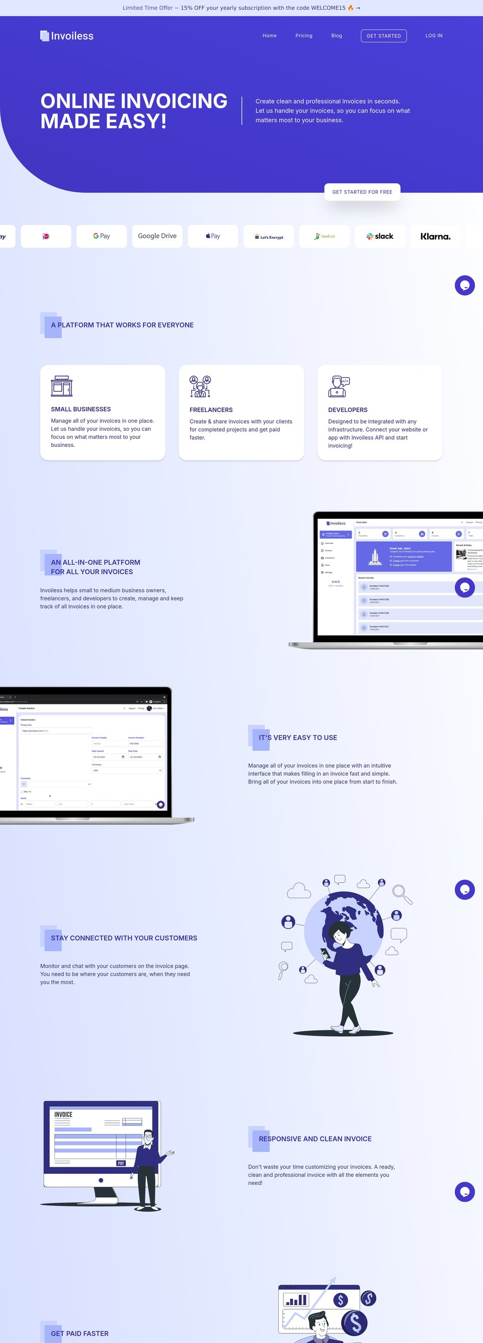 Invoiless full page (part 1)