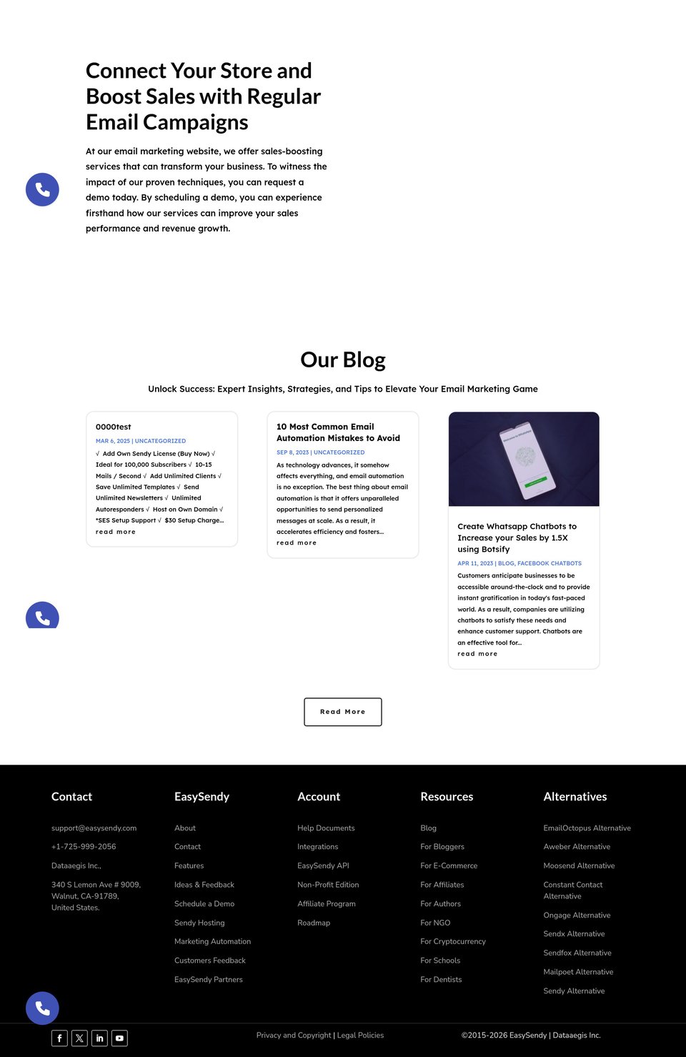 EasySendy Pro full page (part 2)