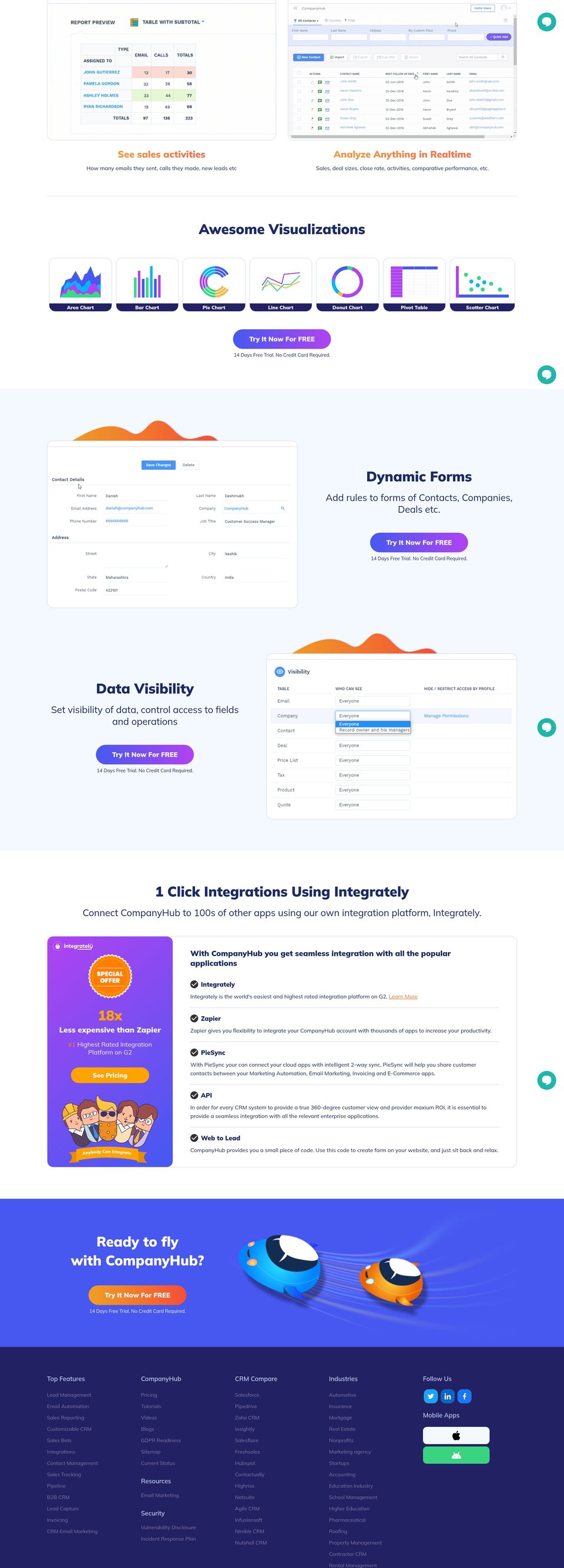 CompanyHub full page (part 3)