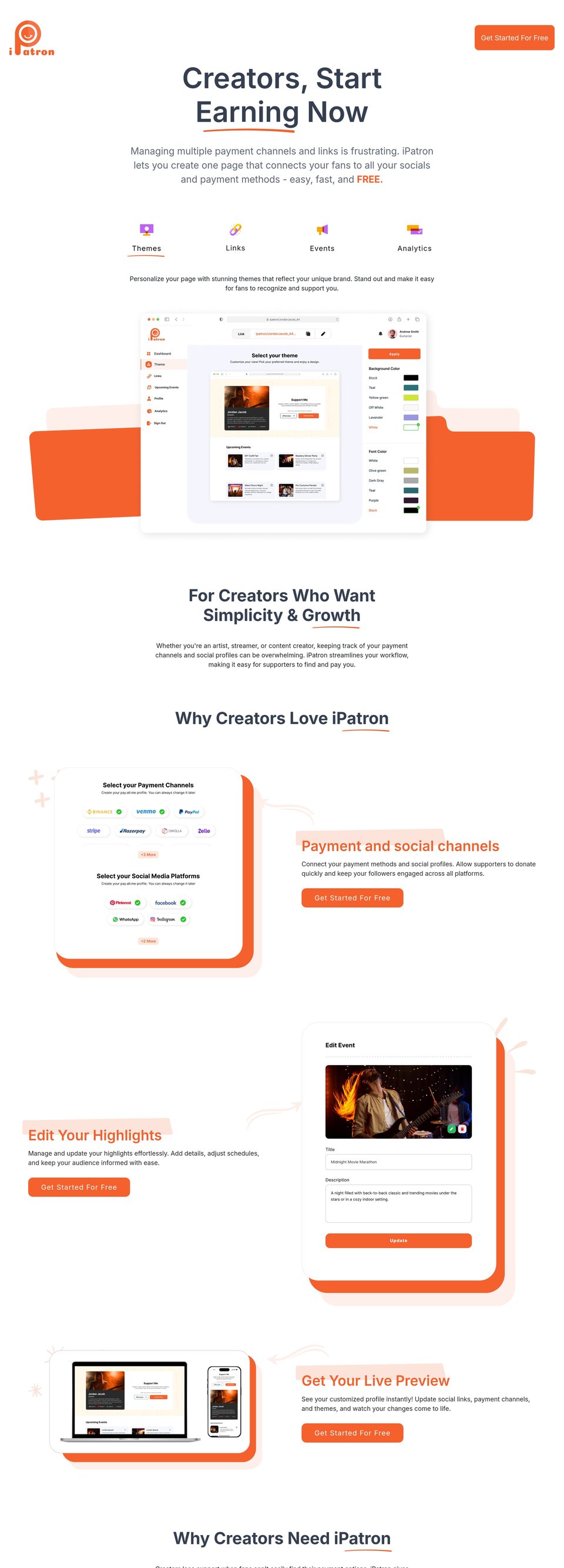 iPatron full page (part 1)