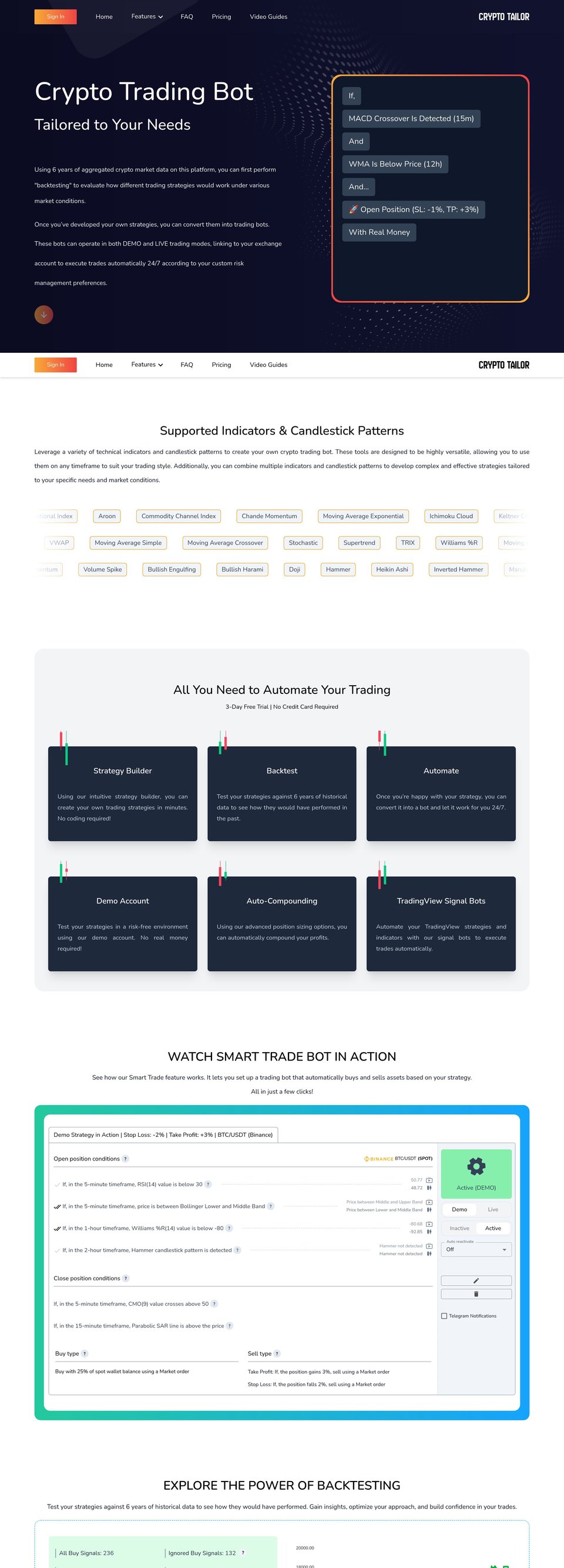 Crypto Tailor full page (part 1)