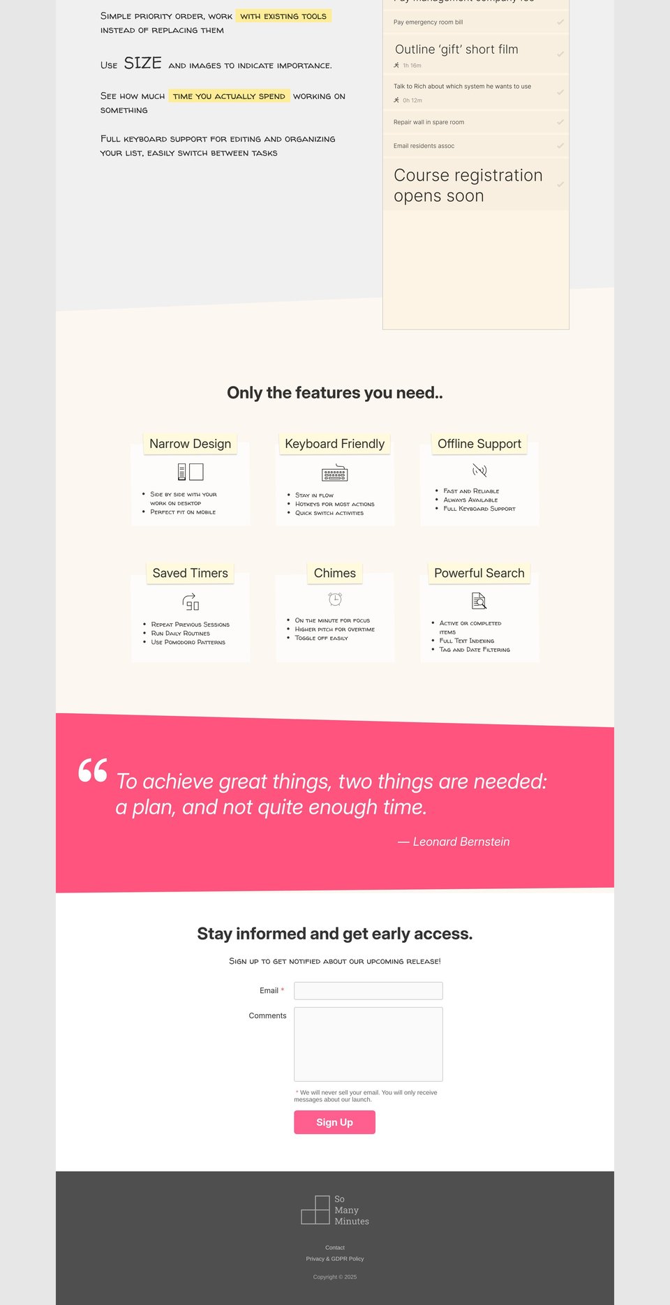 So Many Minutes full page (part 2)