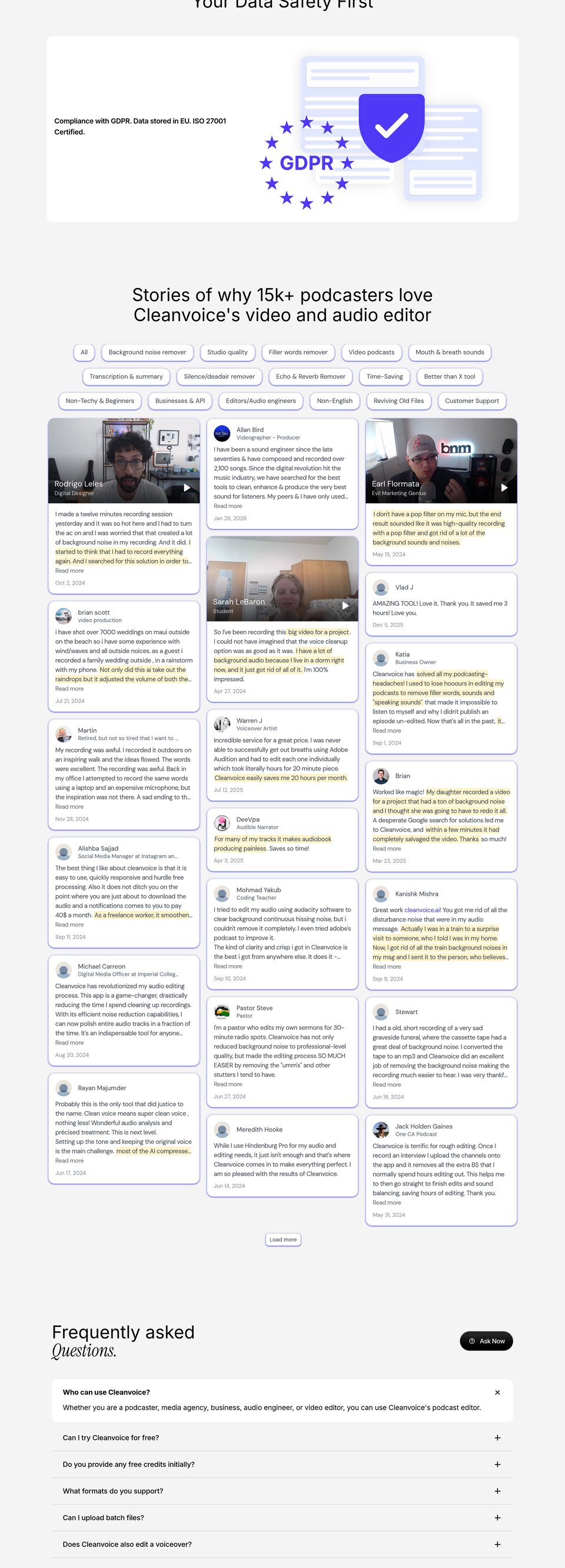 Cleanvoice full page (part 3)