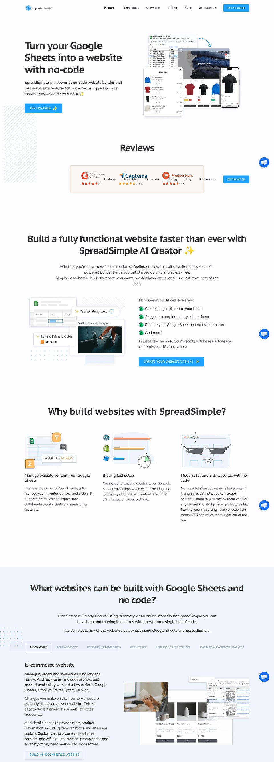 SpreadSimple full page (part 1)
