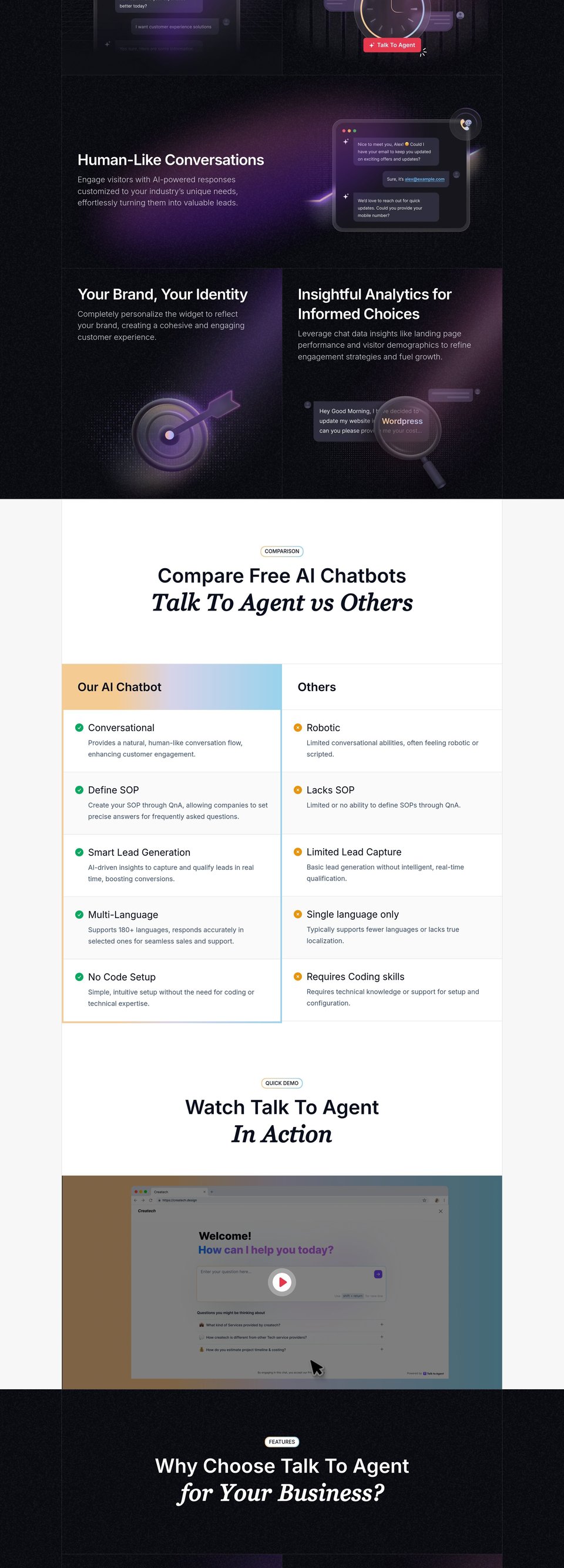 Talk To Agent full page (part 2)