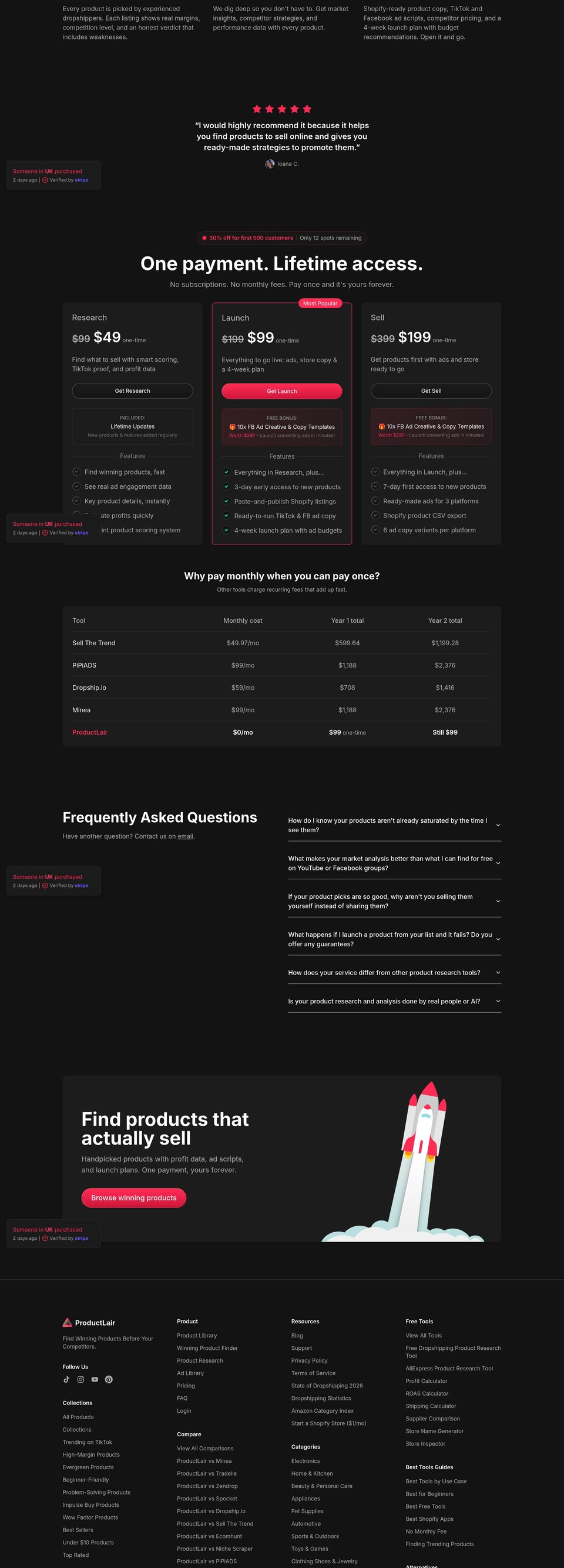 ProductLair full page (part 2)