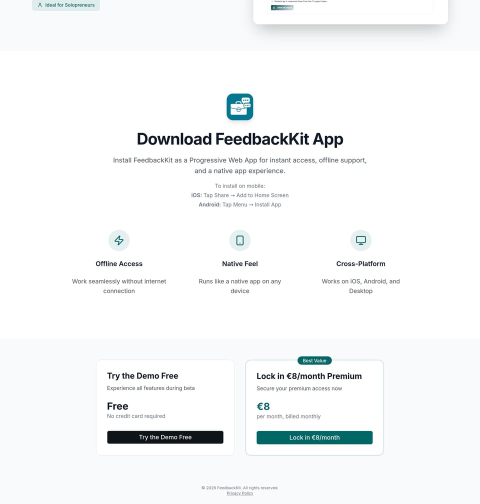 Feedback Kit full page (part 3)