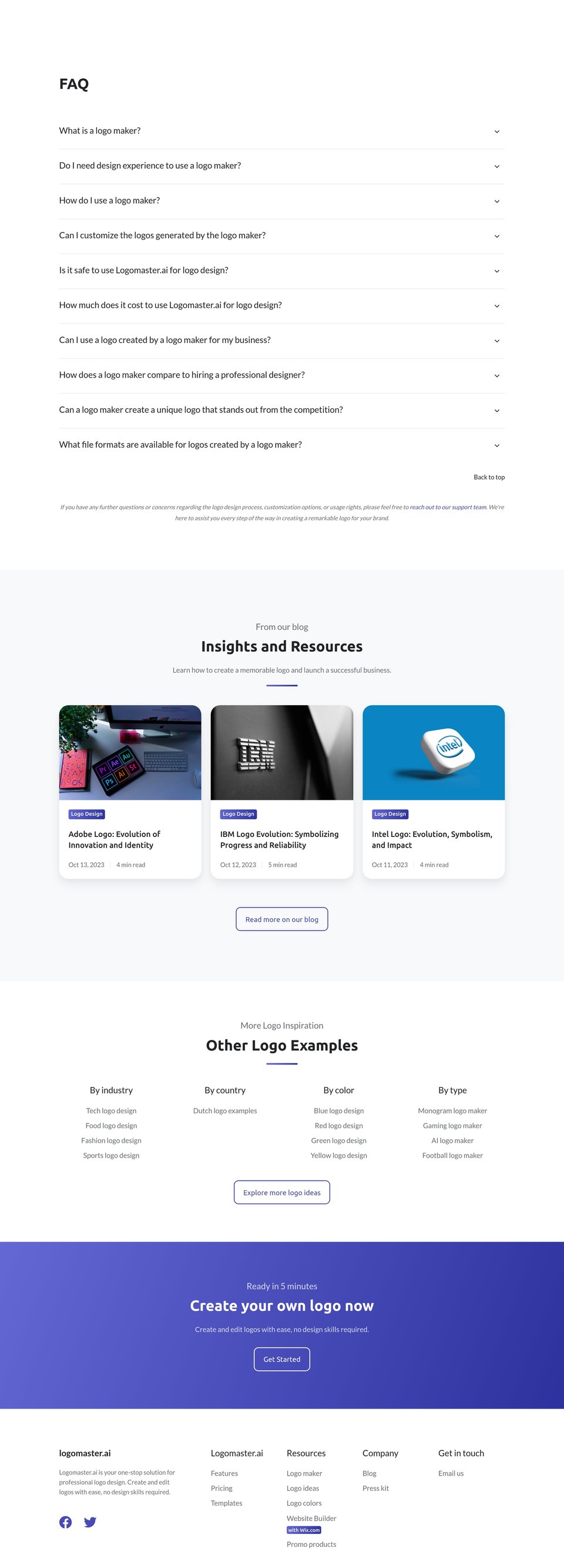 Logomaster.ai full page (part 3)