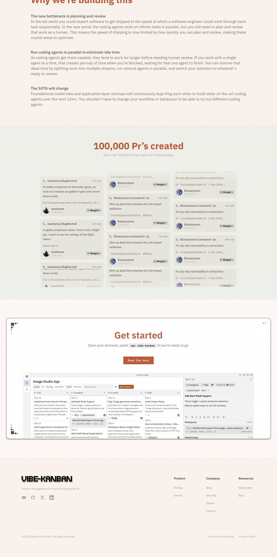 Vibe Kanban full page (part 2)