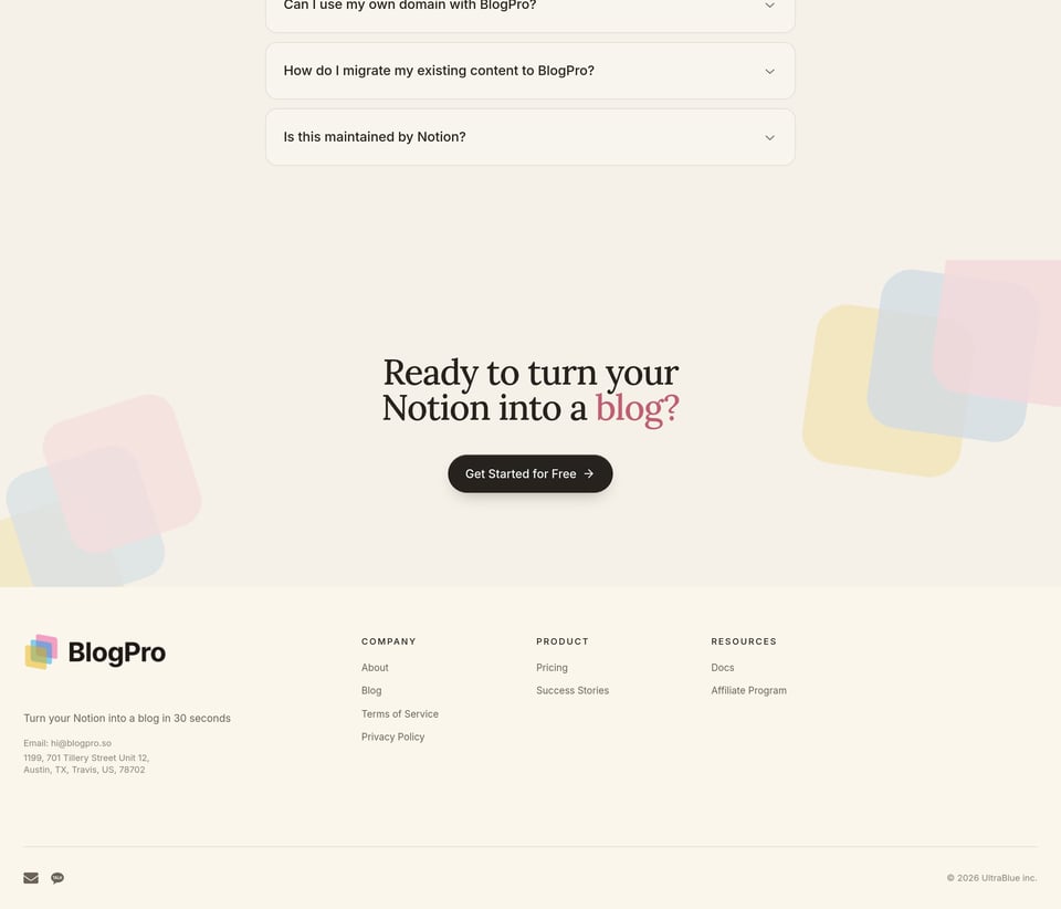 BlogPro full page (part 2)