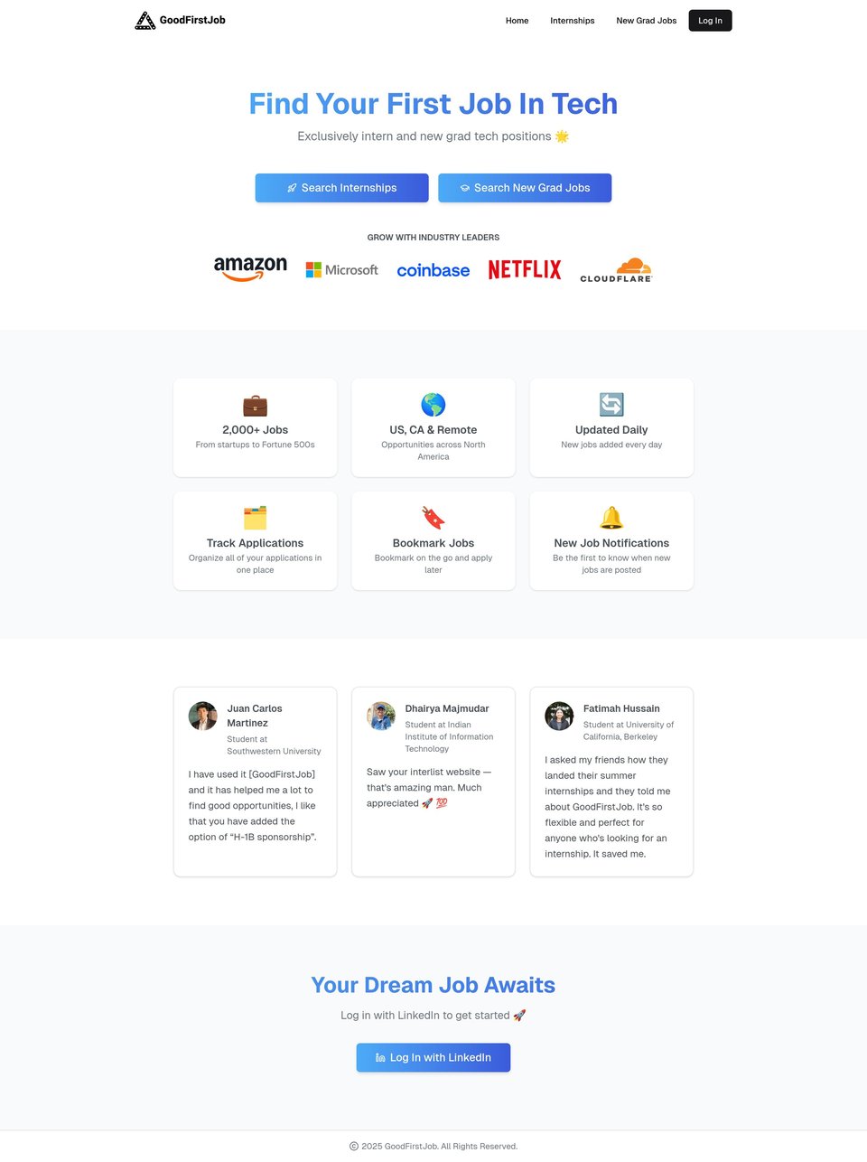 GoodFirstJob full page (part 1)