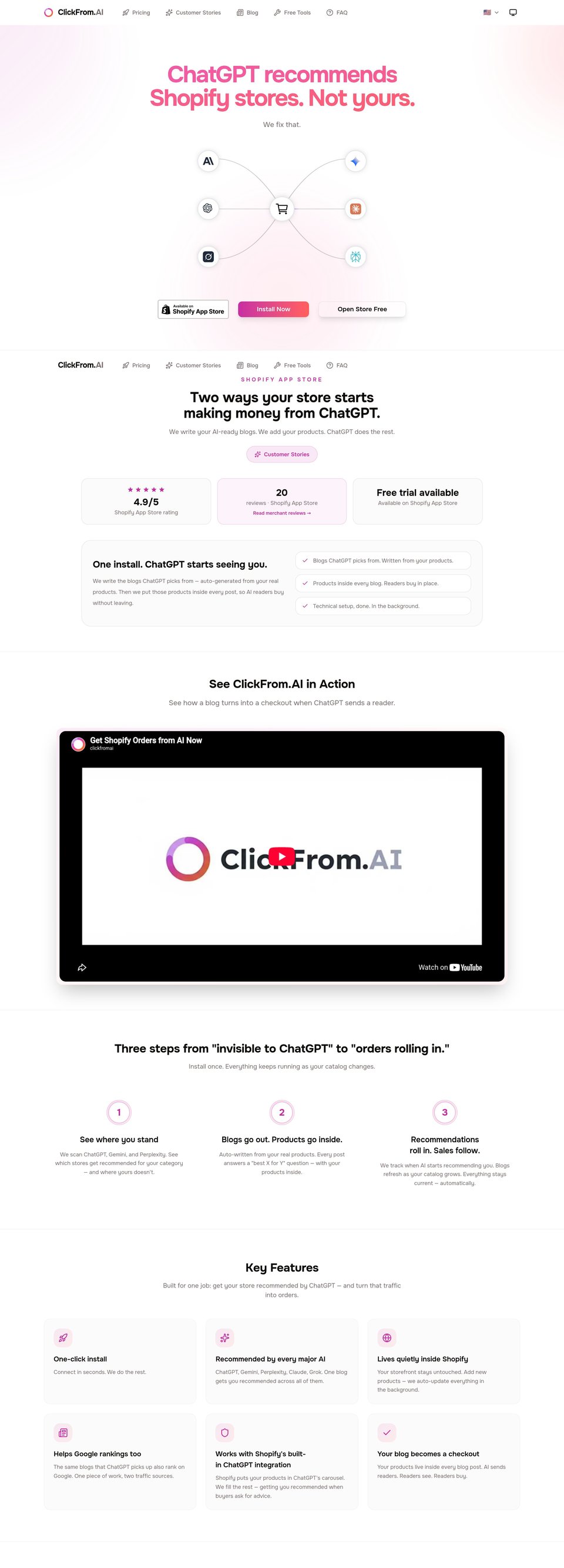 ClickFrom.AI full page (part 1)