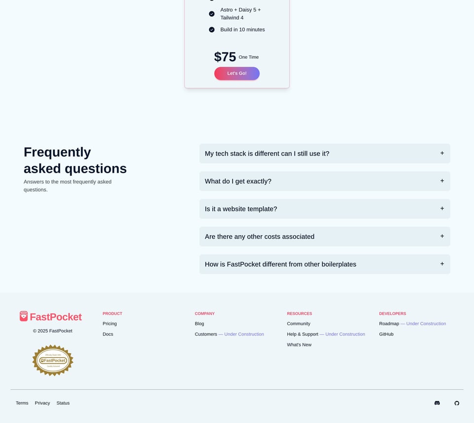 FastPocket full page (part 2)