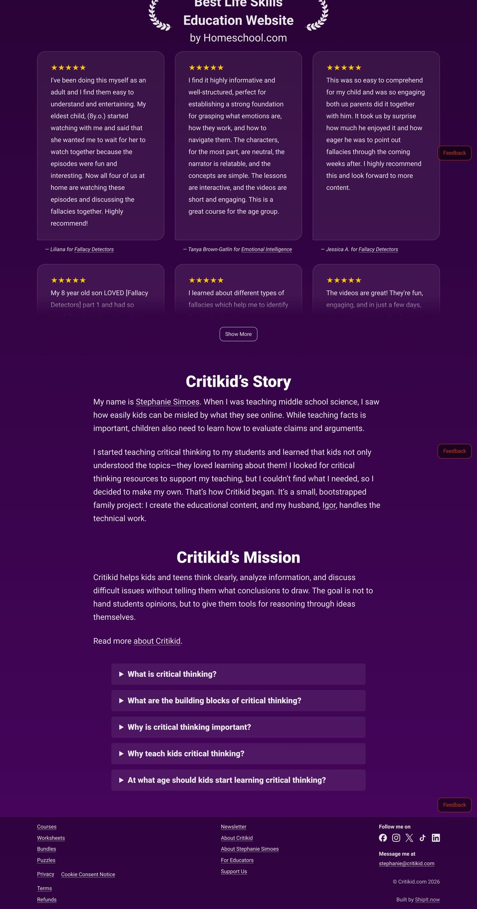 Critikid full page (part 2)