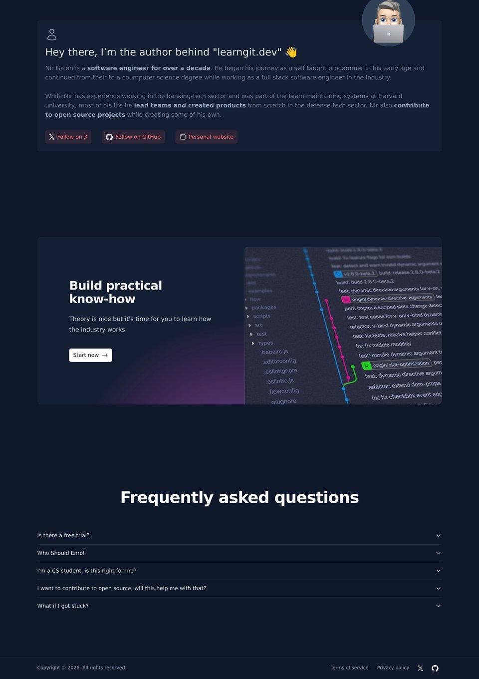 LearnGit full page (part 2)