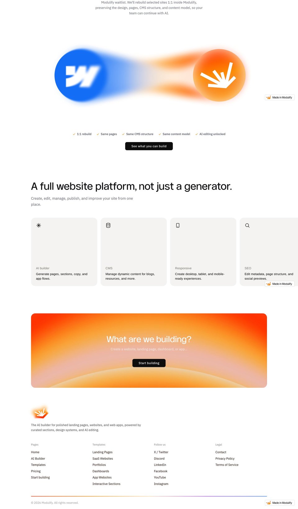 Modulify full page (part 2)