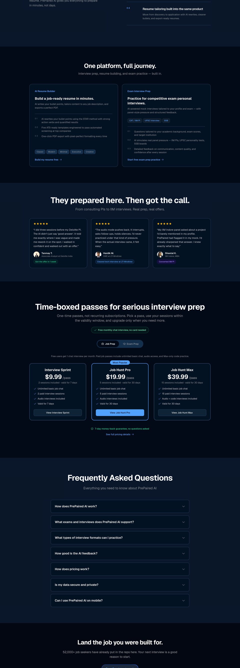 PrePaired AI full page (part 2)