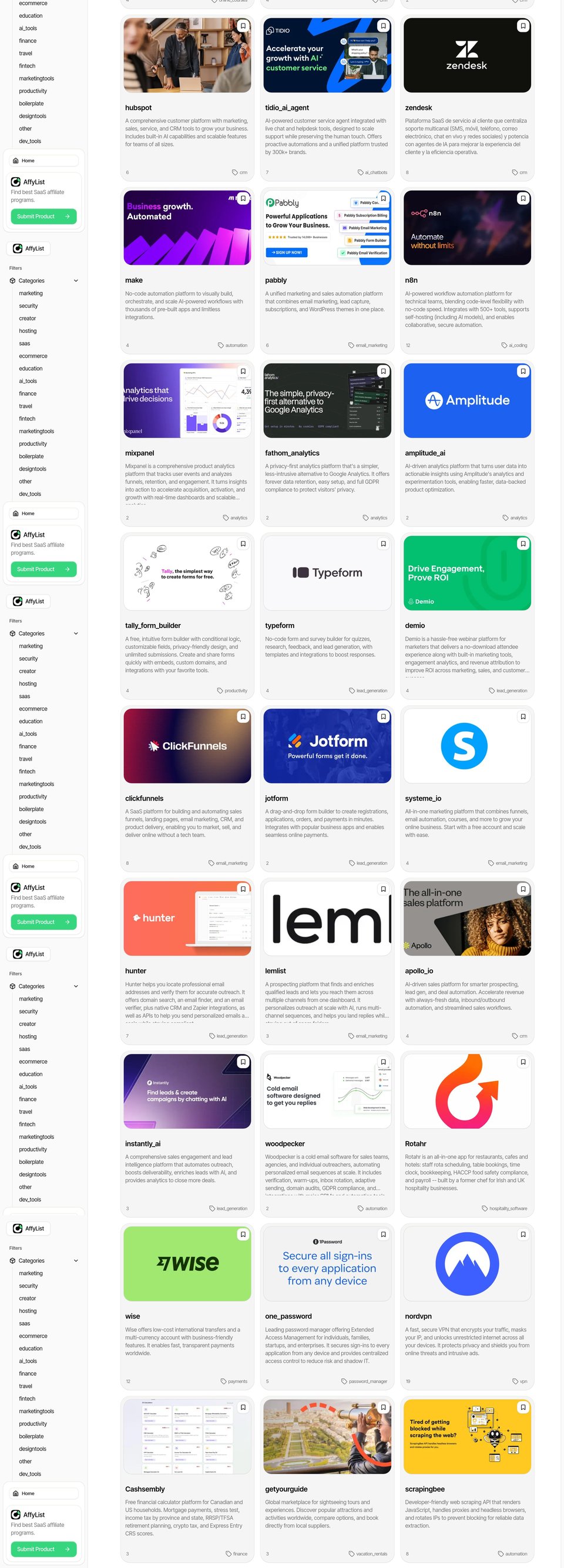 AffyList full page (part 4)