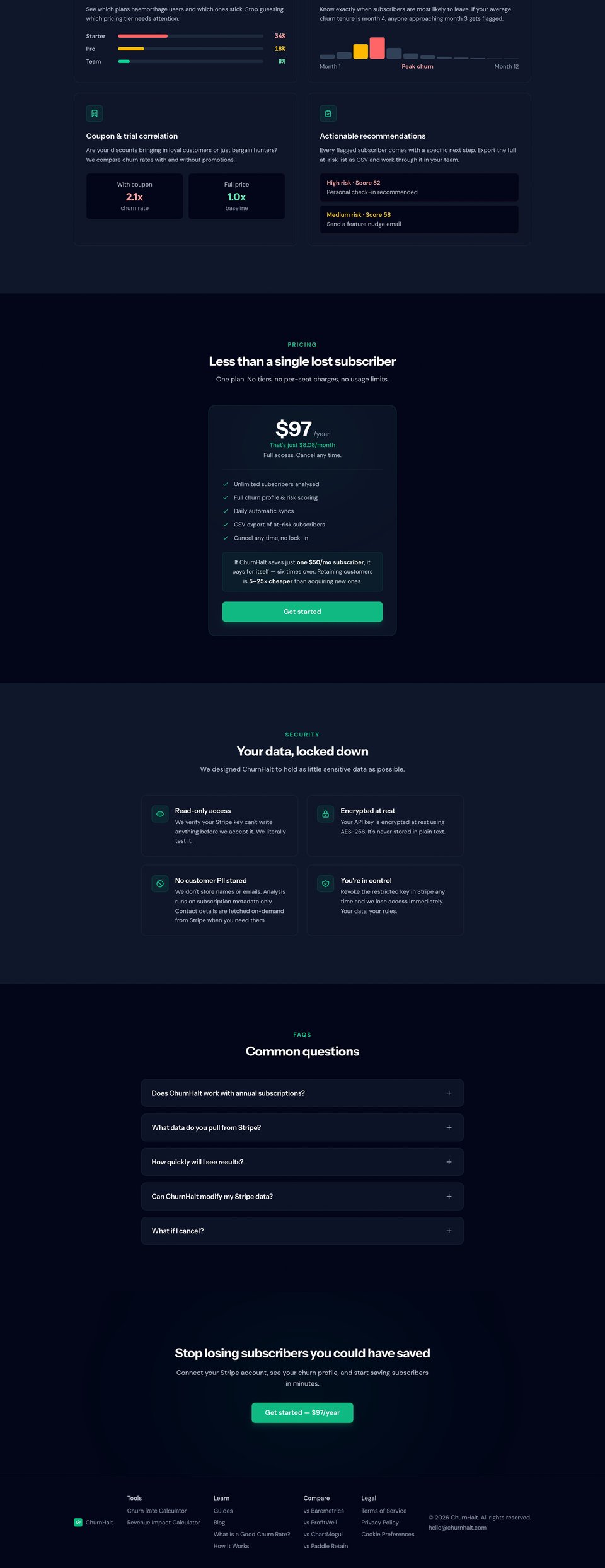 ChurnHalt full page (part 2)