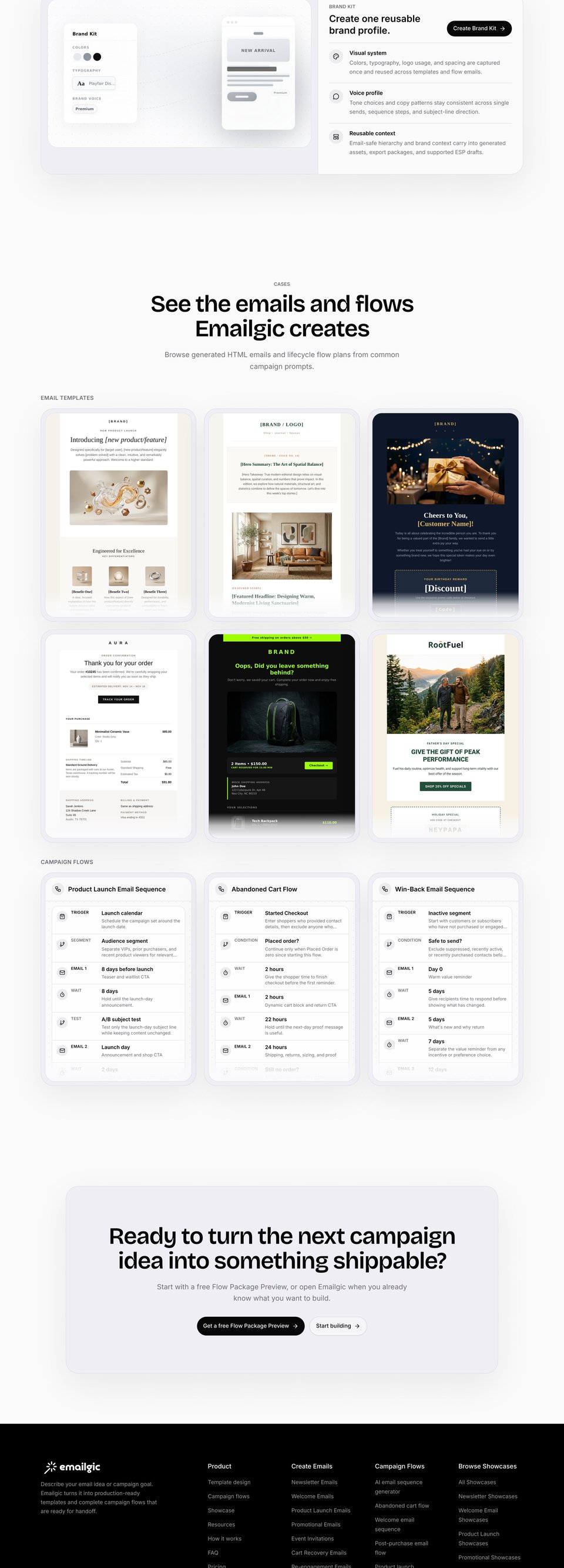 Emailgic full page (part 2)